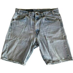 VTG Levi's 505 Men's Denim Shorts Size 32 Light Wash 90s USA Made Jorts Classic
